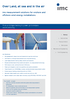 Testing Solutions for the Wind Industry